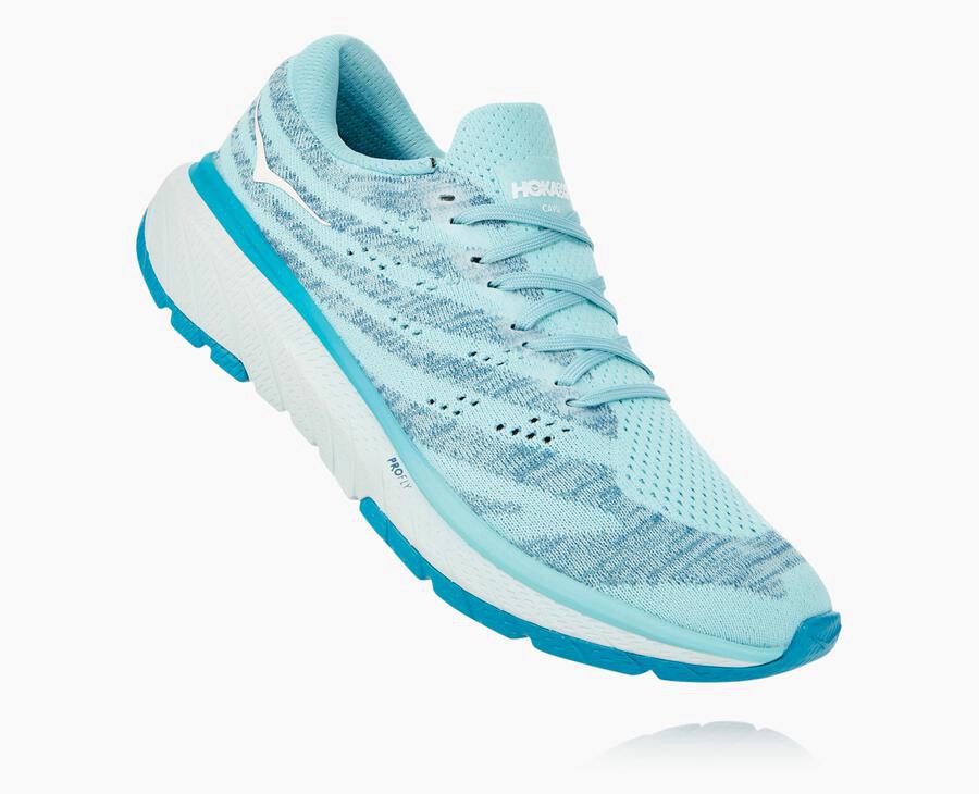 Hoka One One Cavu 3 Promenadskor Dam - Blå - QRBEF-6450